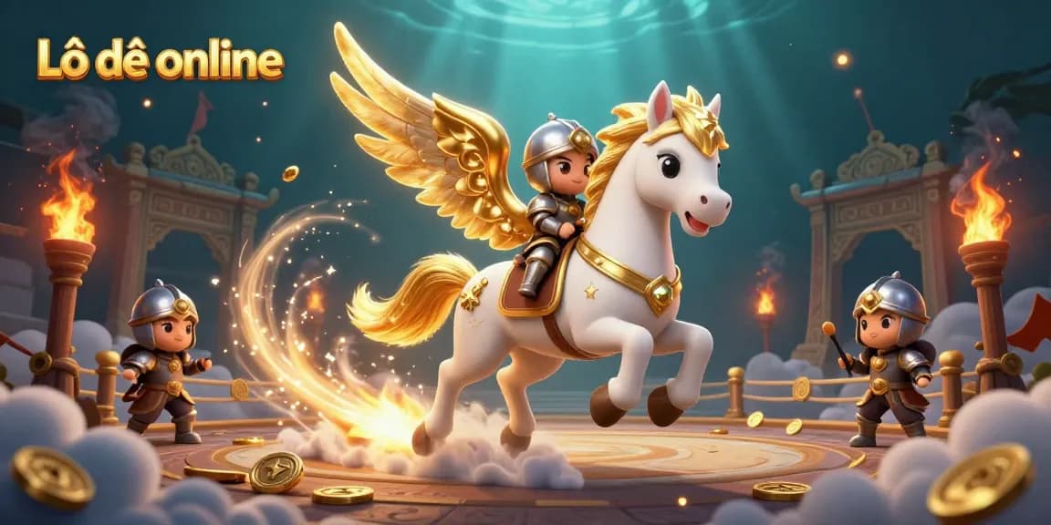 Experience the thrill of Lô đề online with vibrant characters and dynamic gaming action!
