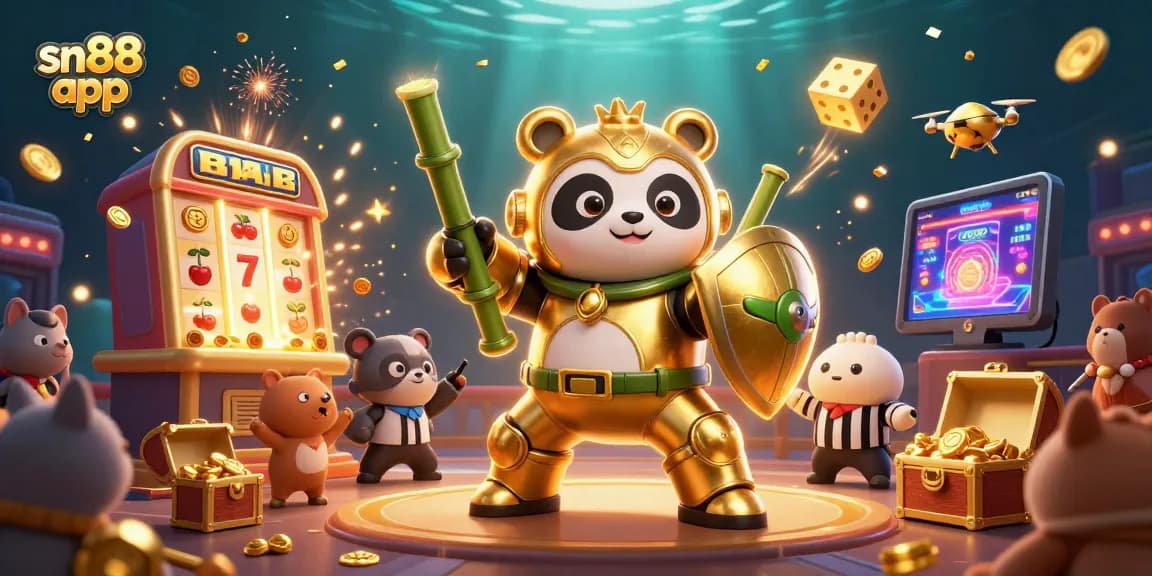 Experience the sn88 app's thrilling casino gameplay with vibrant visuals and exciting action elements.