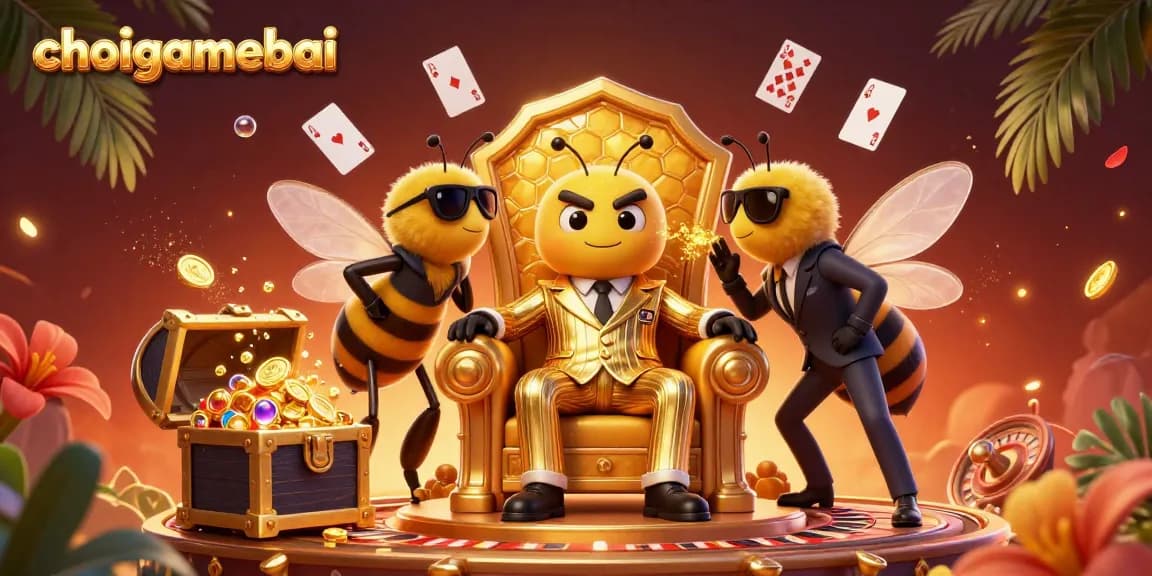 Experience excitement at choigamebai with a vibrant 3D casino scene featuring dynamic gameplay and rich visuals.