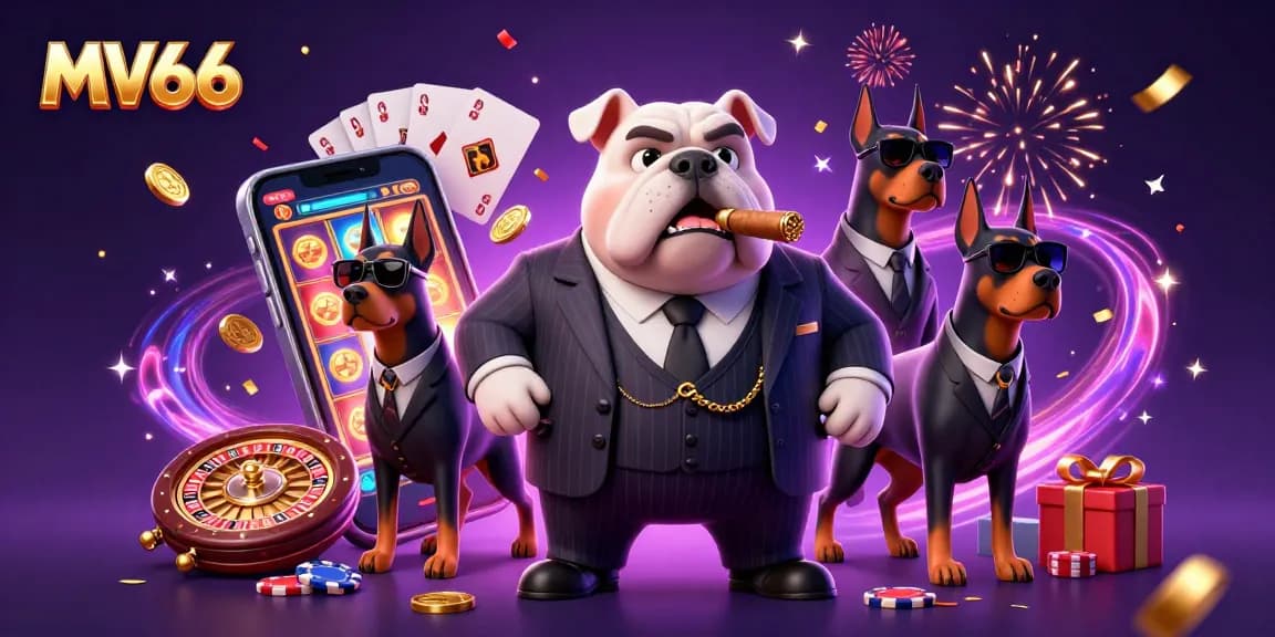 MV66 captures the excitement of casino gameplay with stunning characters and vibrant elements.