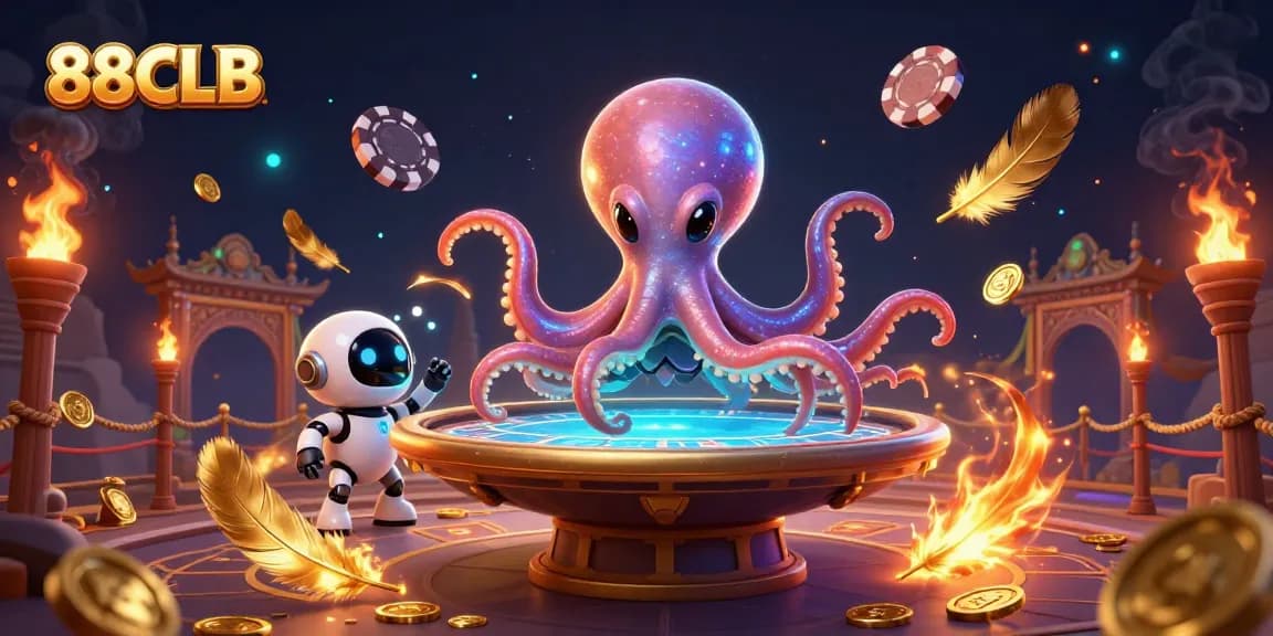 88CLB engages players in thrilling alien-themed poker adventures with holographic tables and vibrant visuals.