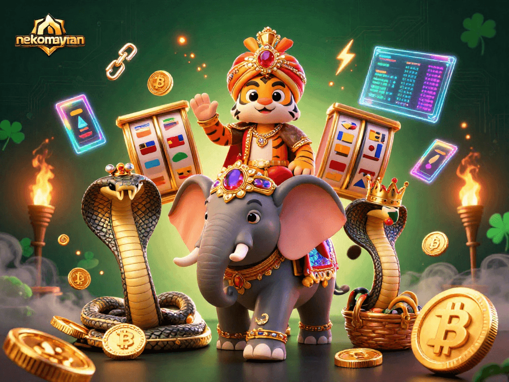 Play exciting games at nekomayman with dazzling slot reels and striking 3D characters.