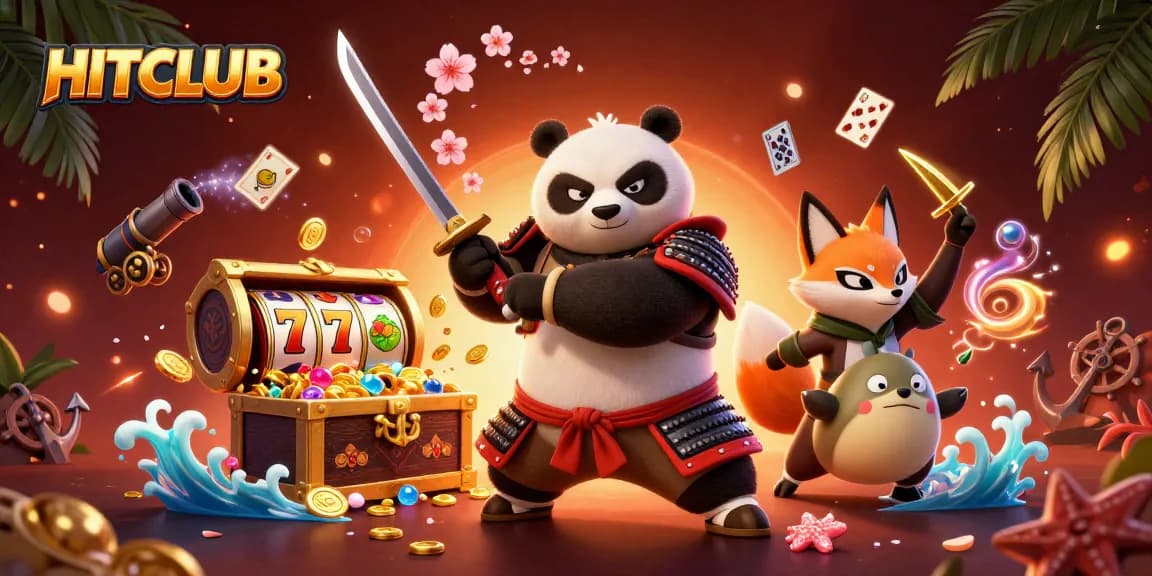 Join the excitement at HITCLUB with exhilarating slot games filled with treasures and vibrant characters.