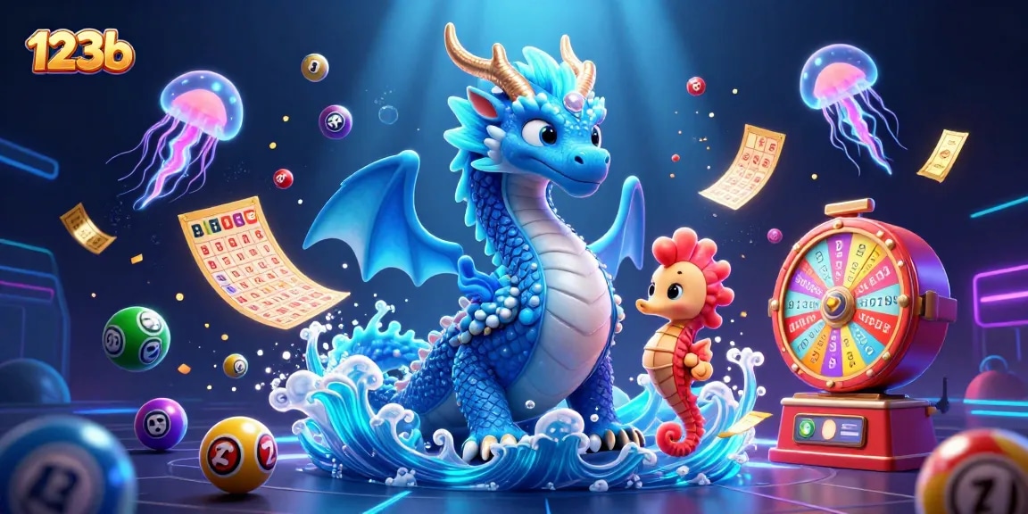 Experience thrilling gameplay at 123b with vibrant lottery elements and captivating ocean-themed characters.