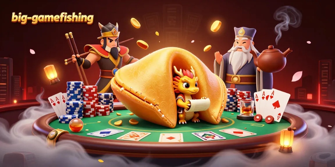Engage in big-gamefishing with a vibrant 3D illustration depicting casino culture and exciting gaming elements.