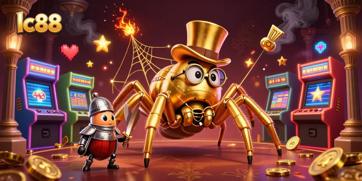 Experience thrilling gaming strategies with lc88's captivating casino adventure, featuring unique characters and vibrant elements.