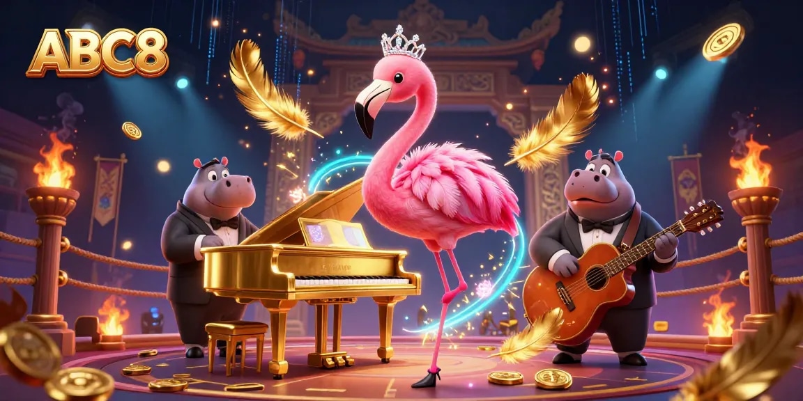 Experience the thrill of ABC8 with lively characters and engaging casino elements.