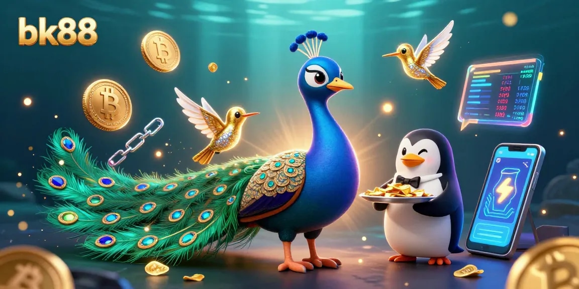 Engage with promotional bonuses and support at bk88's vibrant casino environment.