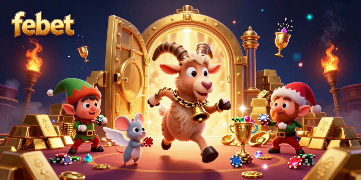 Play exciting slots at febet with vibrant casino treasures and thrilling game elements.