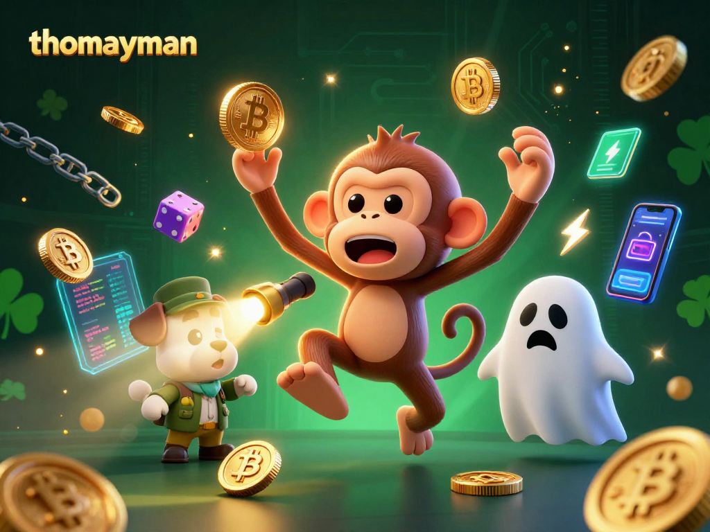 Engage with thomayman by tracking a playful ghost while discovering crypto rewards in the haunted casino.