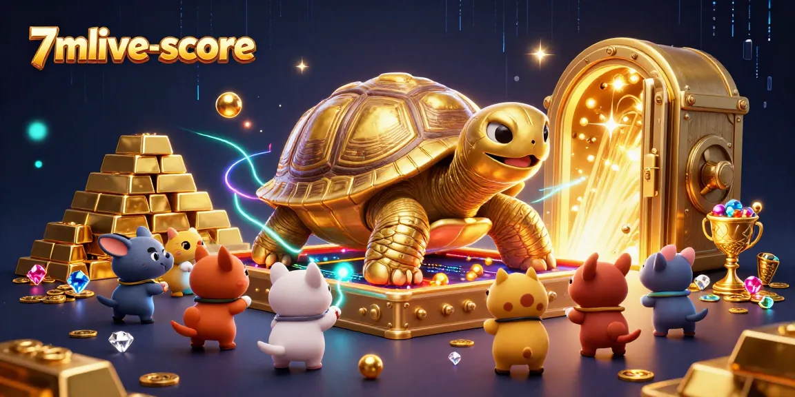 Engage with thrilling casino gameplay at 7mlive-score featuring a vibrant tortoise pinball machine illustration.