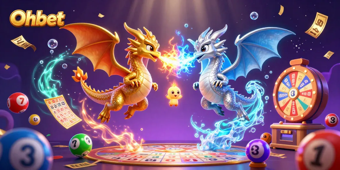 Experience thrilling gaming with Oxbet's vibrant lottery scene featuring dragon guardians.