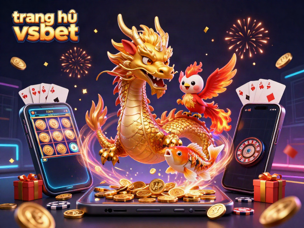 Experience the excitement of trang chủ vsbet with dynamic casino elements and magical creatures.