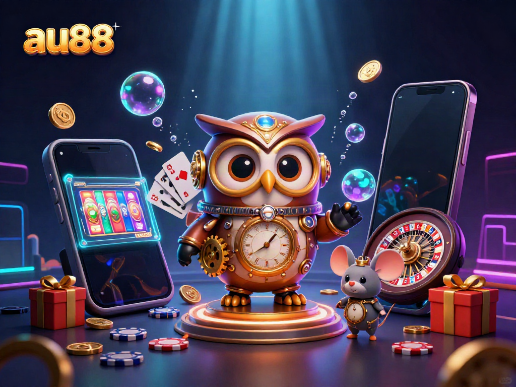 Experience the thrill of au88 with captivating games, dynamic characters, and vibrant casino elements.