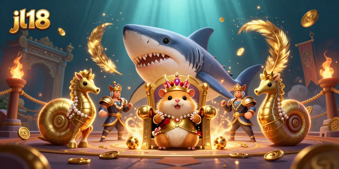 Experience thrilling casino gaming with jl18 in an engaging 3D underwater battle scene.