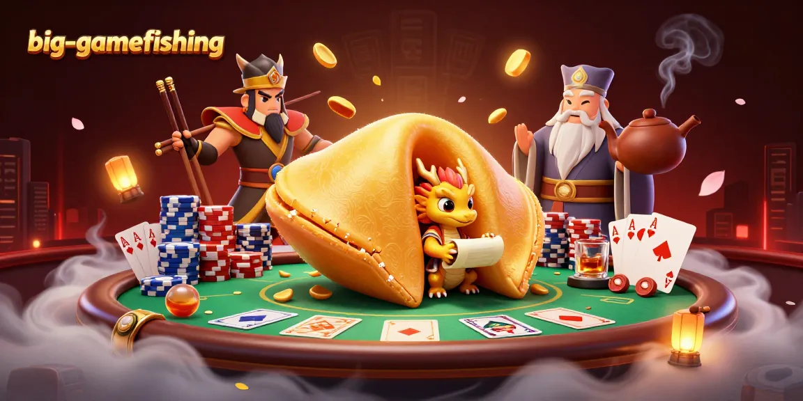 Engage in big-gamefishing with a vibrant 3D illustration depicting casino culture and exciting gaming elements.