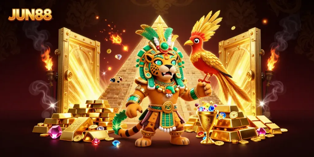 Experience thrilling moments at JUN88 with vibrant 3D casino adventure full of treasures and excitement.