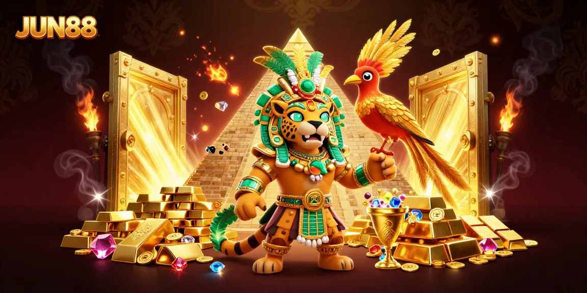 Experience thrilling moments at JUN88 with vibrant 3D casino adventure full of treasures and excitement.