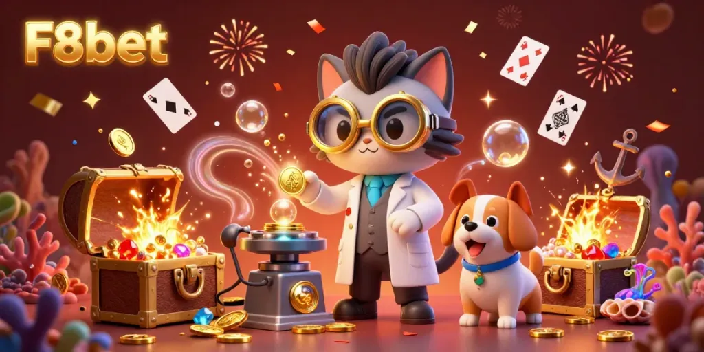 Engage with F8bet's thrilling world of online gambling featuring rich visuals and dynamic gaming elements.