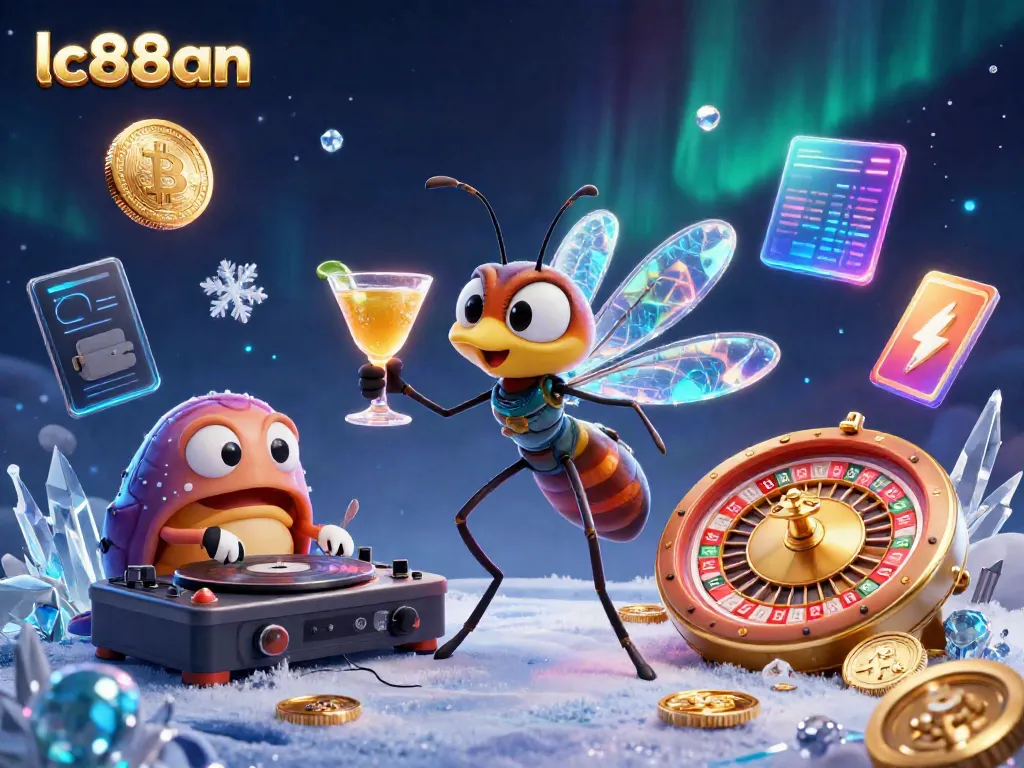 Experience excitement with lc88an's vibrant casino scene featuring unique characters and gaming elements.