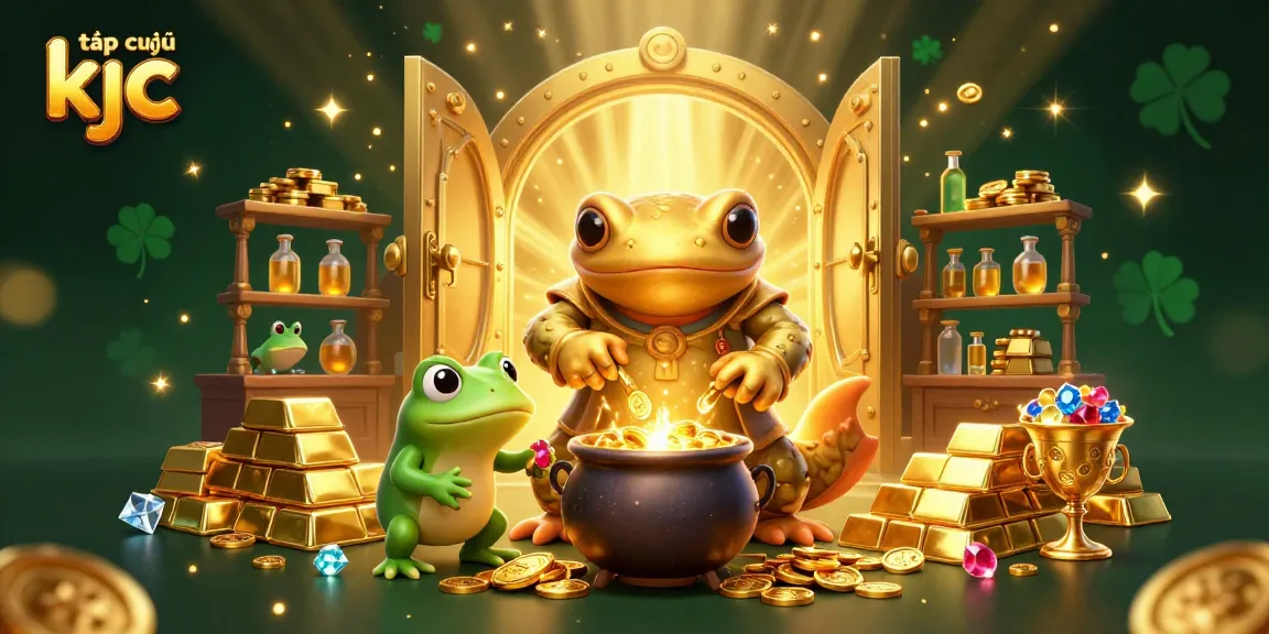 Experience the excitement with tập đoàn kjc as the giant golden salamander alchemist turns metals into riches!