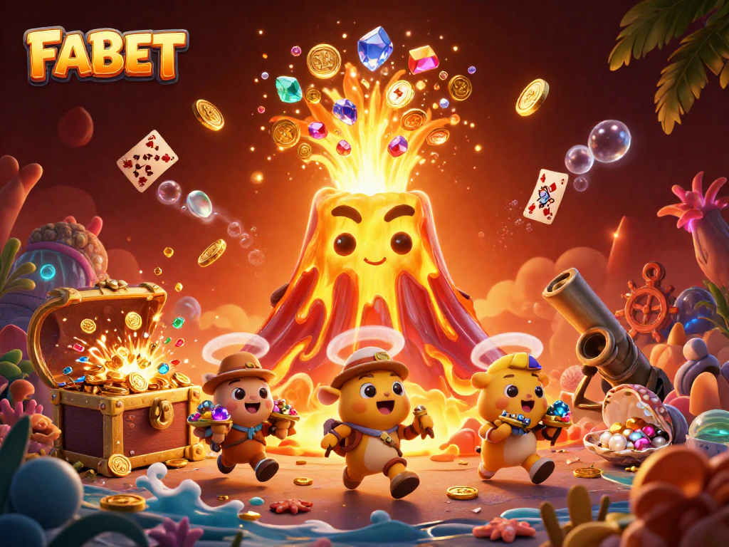 FABET features an eruption of golden treasure and thrill from the casino world.