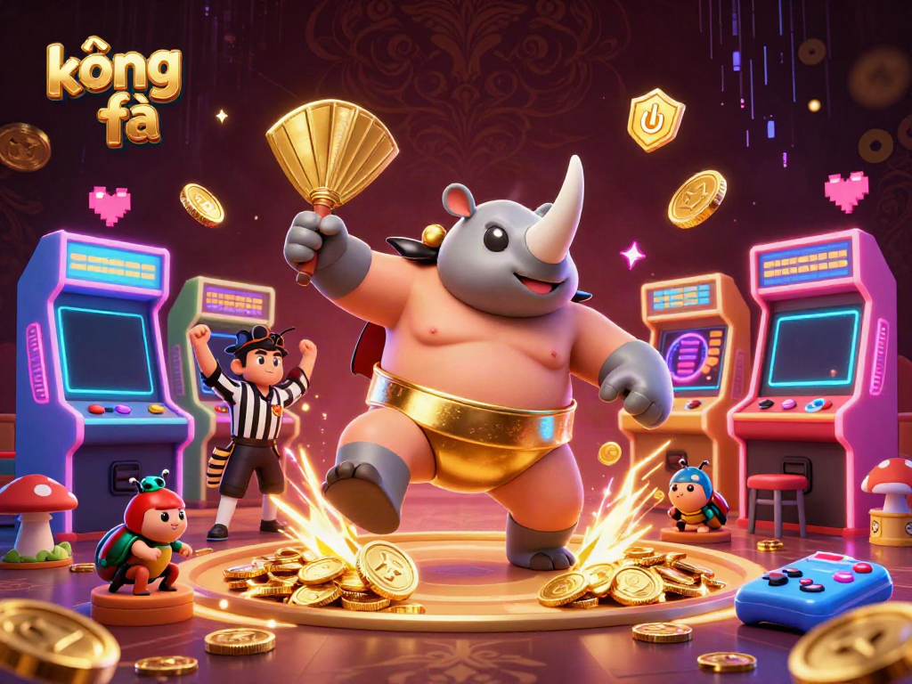 Engage in thrilling kèo bóng đá action with our vibrant 3D beetle scene featuring gold coins and dynamic game elements.