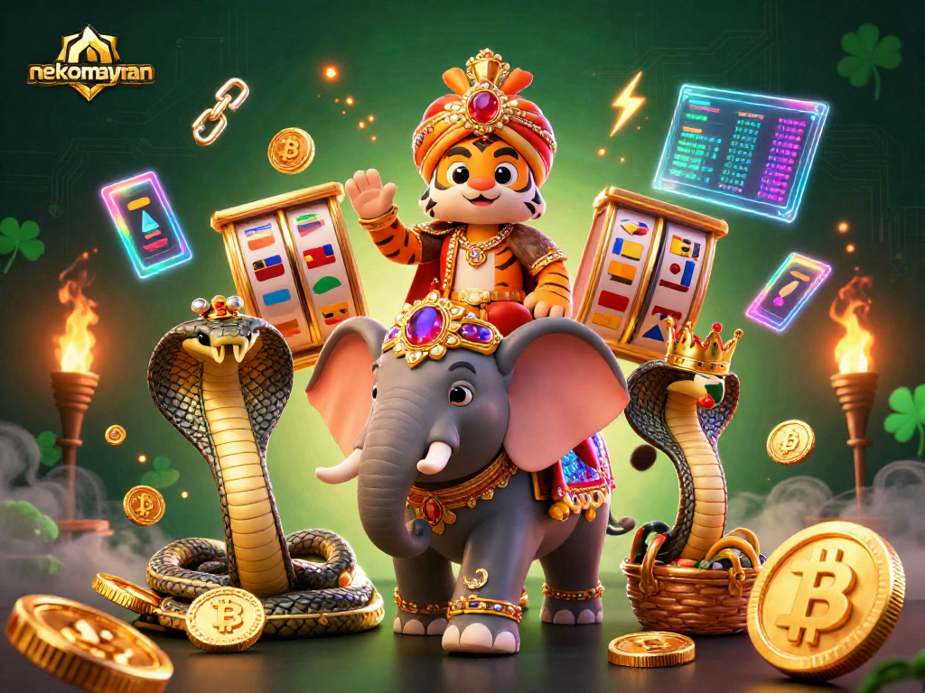 Play exciting games at nekomayman with dazzling slot reels and striking 3D characters.