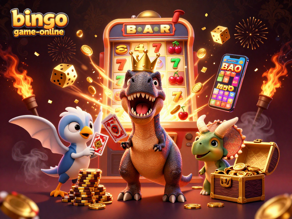 Experience the thrilling jackpot opportunities with bingo-game-online in this vibrant 3D illustration.