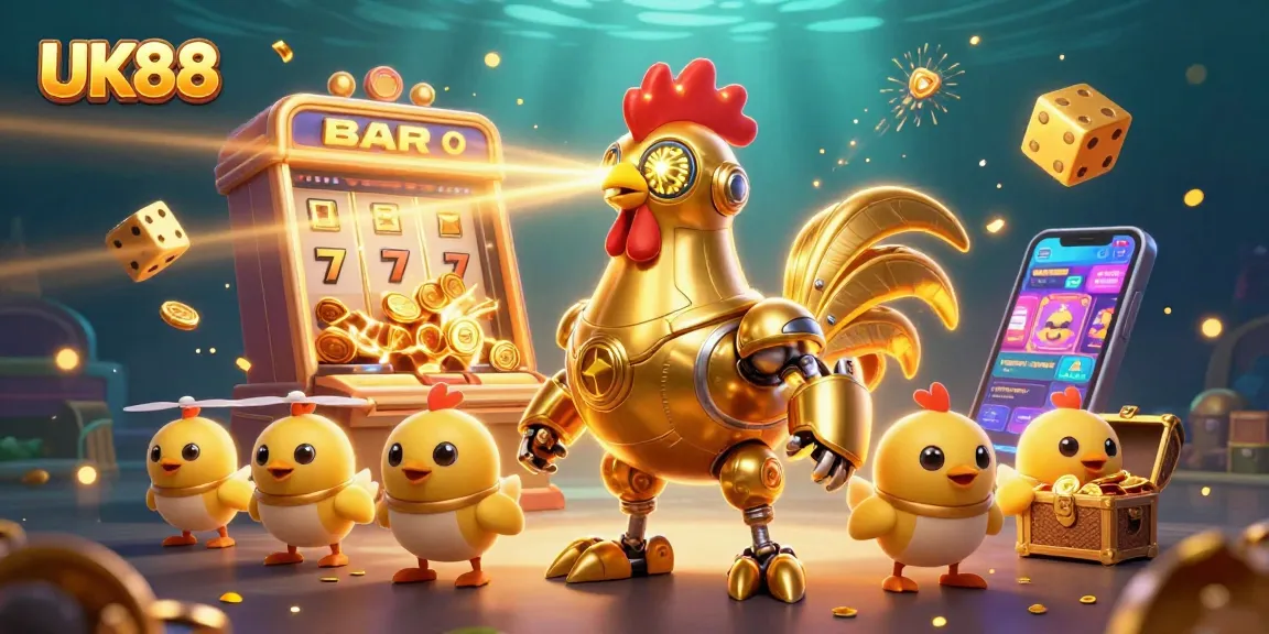 Engage in thrilling slots with UK88’s vibrant game atmosphere and winning elements.