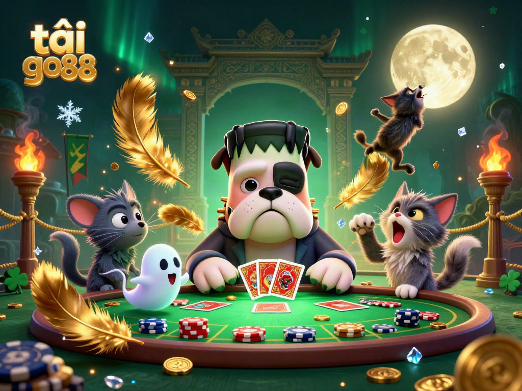 Play exciting games with tải go88 at a lively casino featuring vibrant characters and dynamic elements.