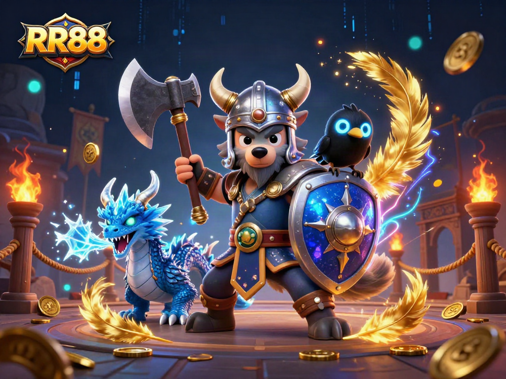 Win big at RR88 with thrilling games and stunning visuals in a vibrant, fantasy scene.