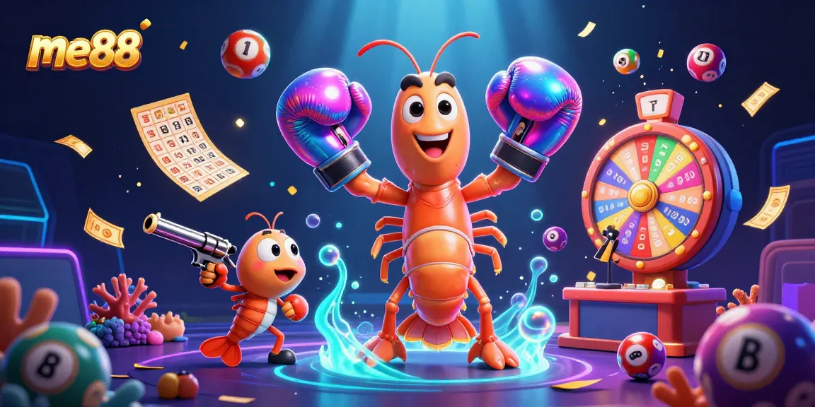 Engage with exhilarating gaming at me88 with vibrant animations and colorful elements.