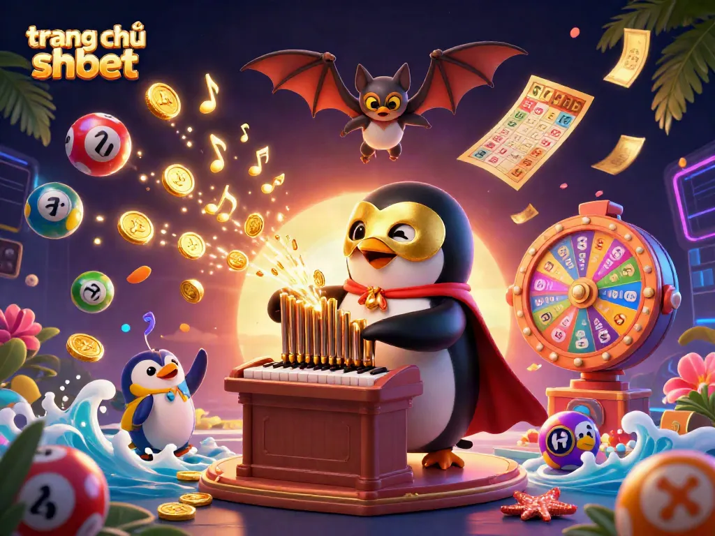 Experience thrilling moments at trang chủ shbet with a vibrant 3D casino illustration showcasing fun elements.