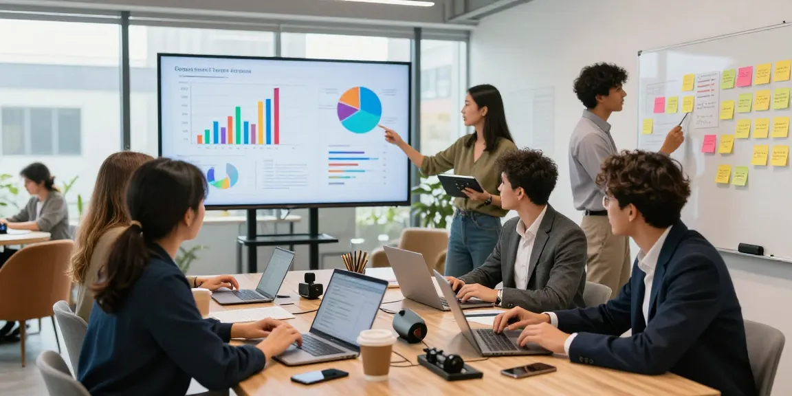 Best payment gateway for business startup collaboration scene with entrepreneurs brainstorming in a modern workspace.