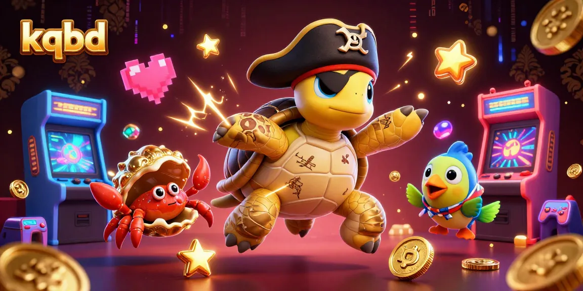 Engage with kqbd's thrilling virtual experiences through a dynamic casino-themed illustration.