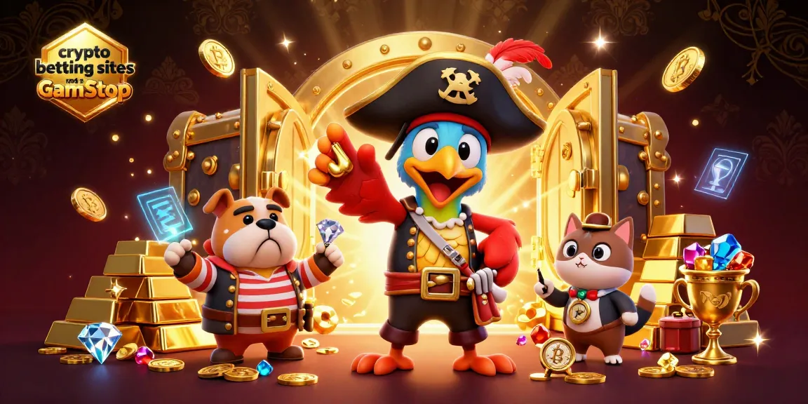 Experience the thrill of crypto betting sites not on GamStop with vibrant 3D characters and dynamic gaming elements.