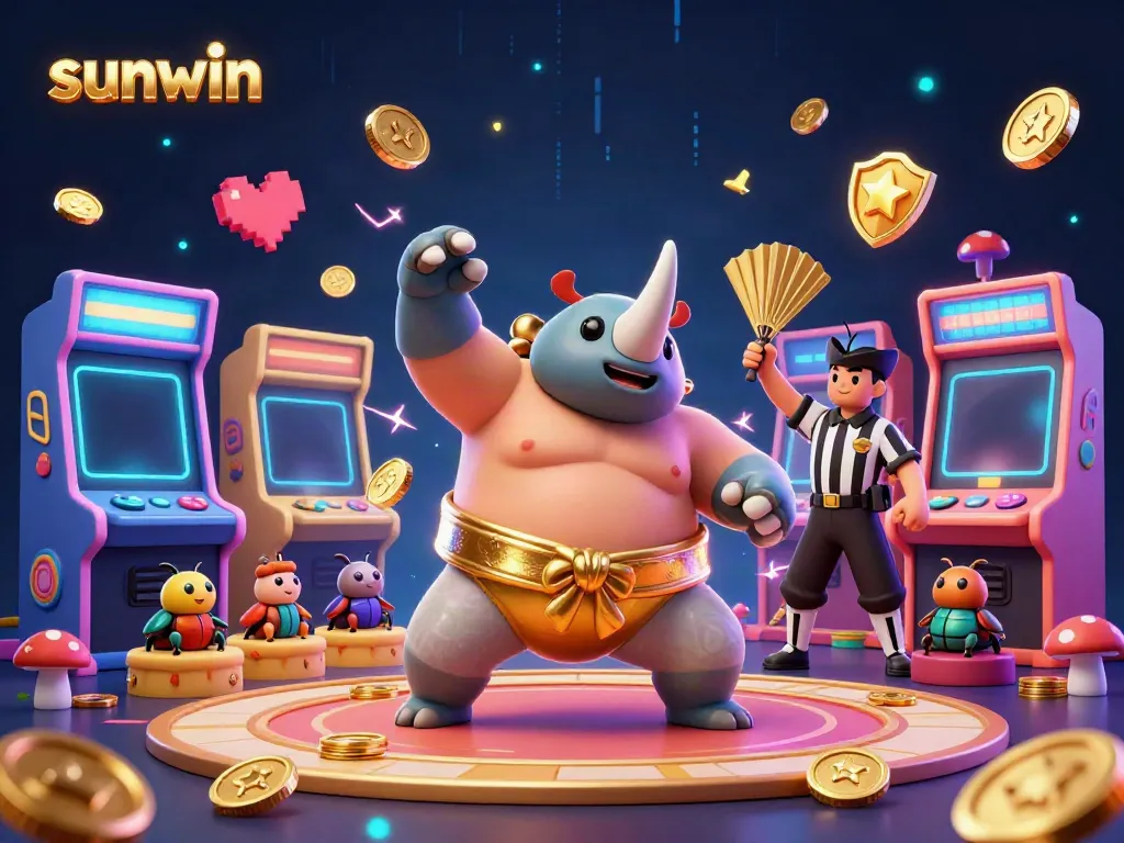 Experience thrilling gameplay with sunwin in a vibrant virtual casino world, featuring 3D gaming elements.