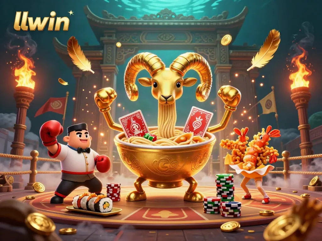 Experience thrilling gameplay at llwin with vibrant animated casino characters and dynamic game elements.