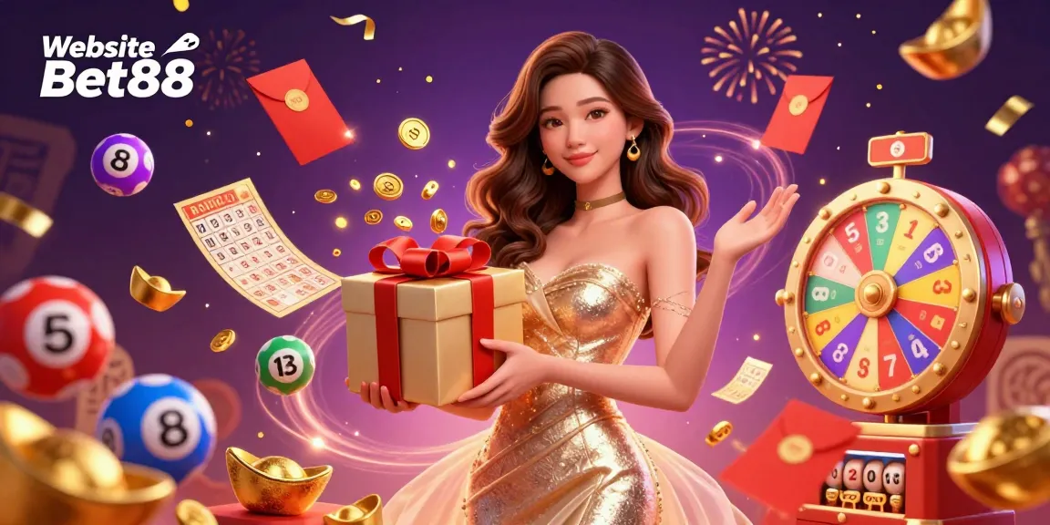 Enter the thrilling world of Website Bet88 with festive themes and celebratory elements.