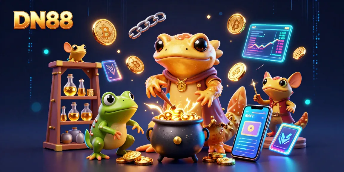 Experience the thrill of winning gold coins and Bitcoin with DN88's enchanting casino adventure.