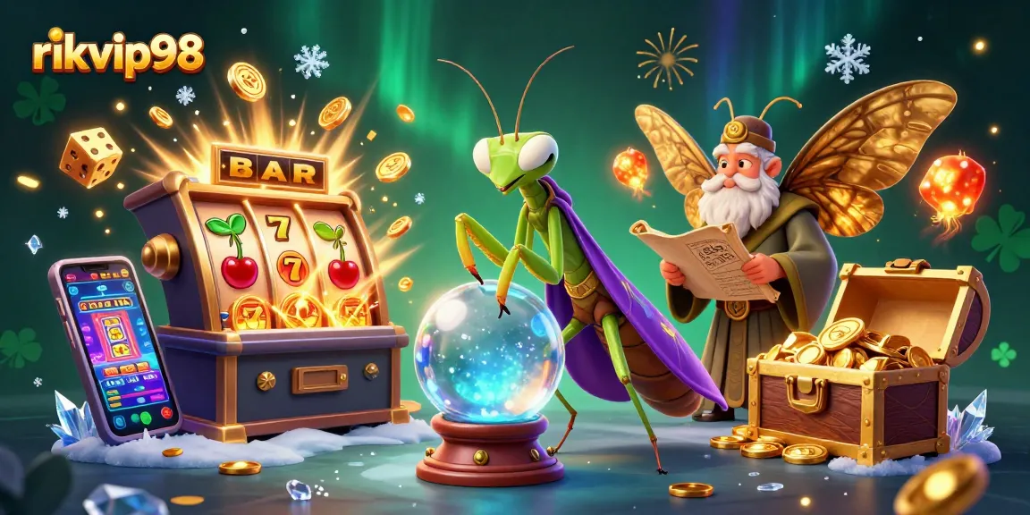 Experience thrilling wins at rikvip98 with vibrant slot machine action and enchanting fortune tellers.