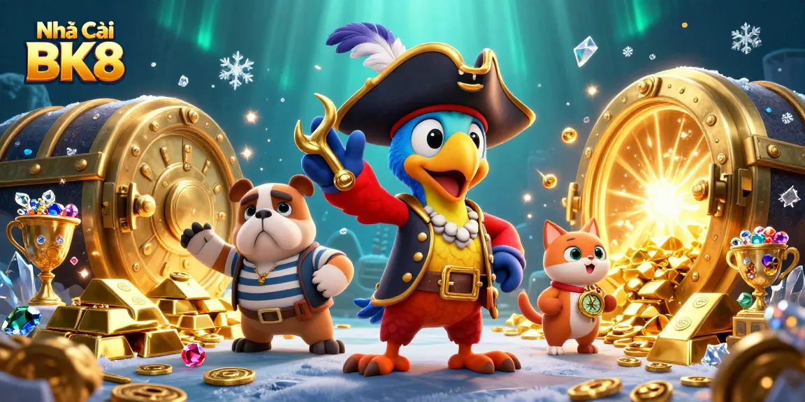 Experience exciting gameplay at Nhà Cái BK8 with vibrant 3D elements and characters.