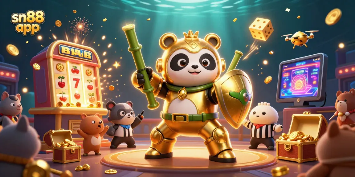 Experience the sn88 app's thrilling casino gameplay with vibrant visuals and exciting action elements.