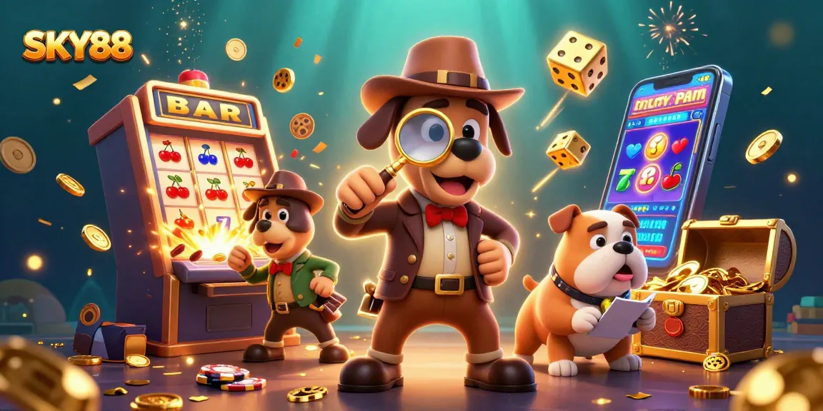 Engage with SKY88's thrilling gameplay through exciting casino elements and vibrant characters.