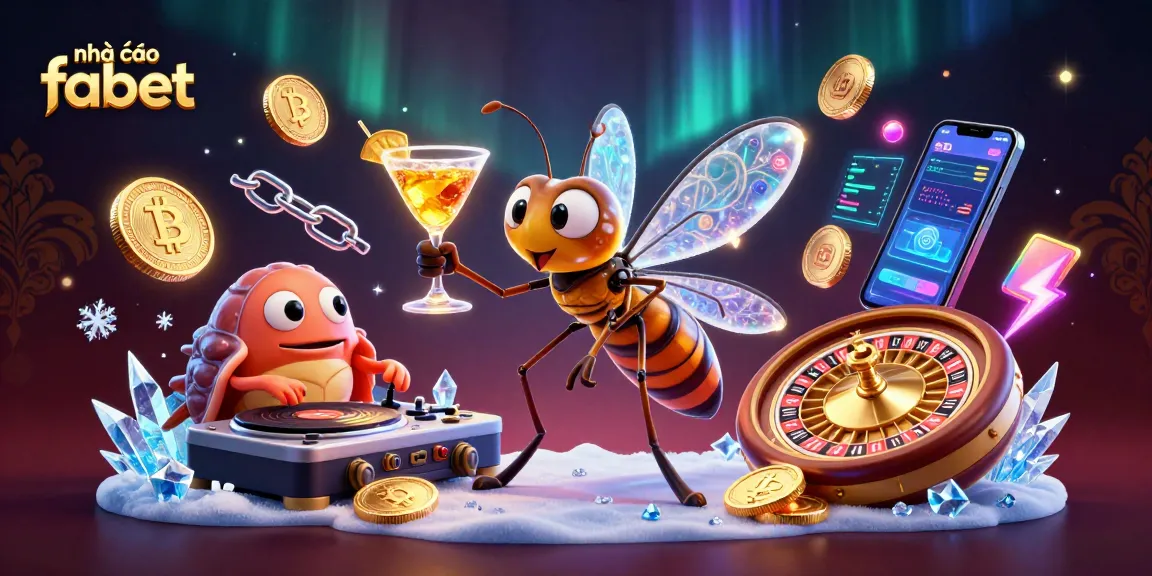 Bet on exciting games at nhà cái fabet with vibrant casino elements and characters.
