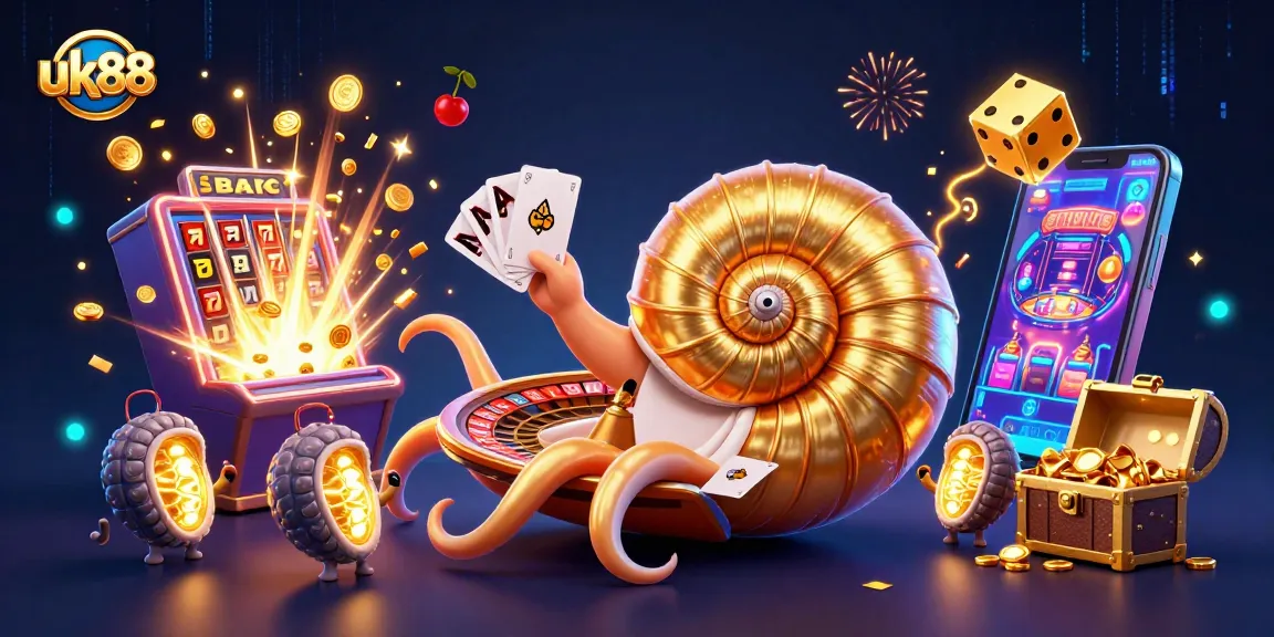 Engage in exhilarating wins with uk88's ample casino offerings and vivid gaming experience.