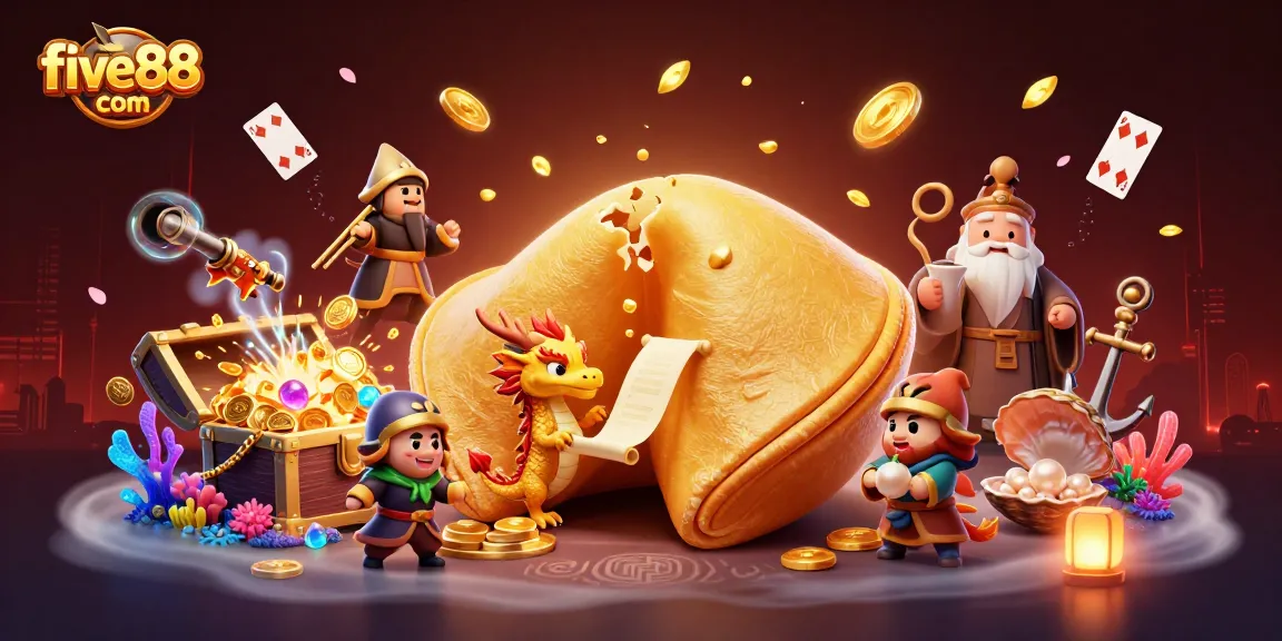 Experience the excitement of five88 com with immersive casino elements and golden treasures in dynamic 3D.