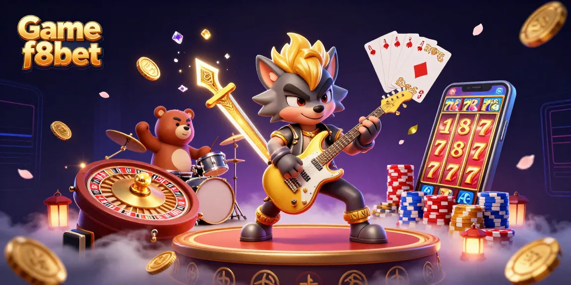 Experience thrilling gameplay with Game f8bet, featuring vibrant zodiac gaming and cascading coins.