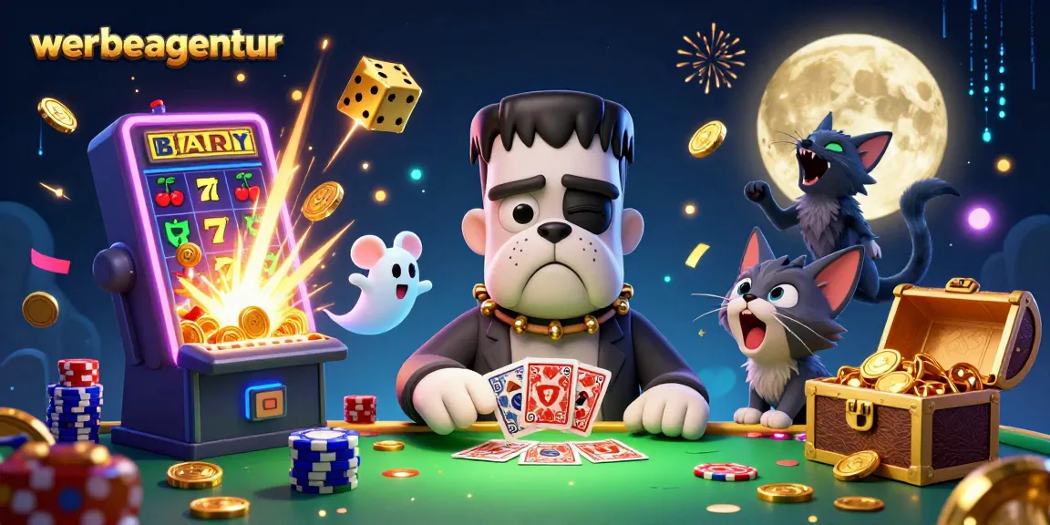 Engage in thrilling casino fun with werbeagentur's entertaining games and vibrant atmosphere.